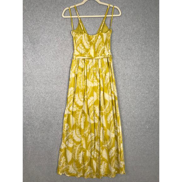 Sim Sam Dress XS Maxi Wrap Gauze Crinkle Flowy Resort Yacht Feminine READ - Picture 8 of 13